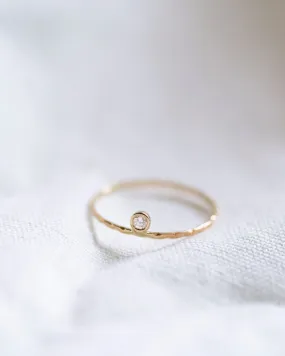 14k Birthstone Ring