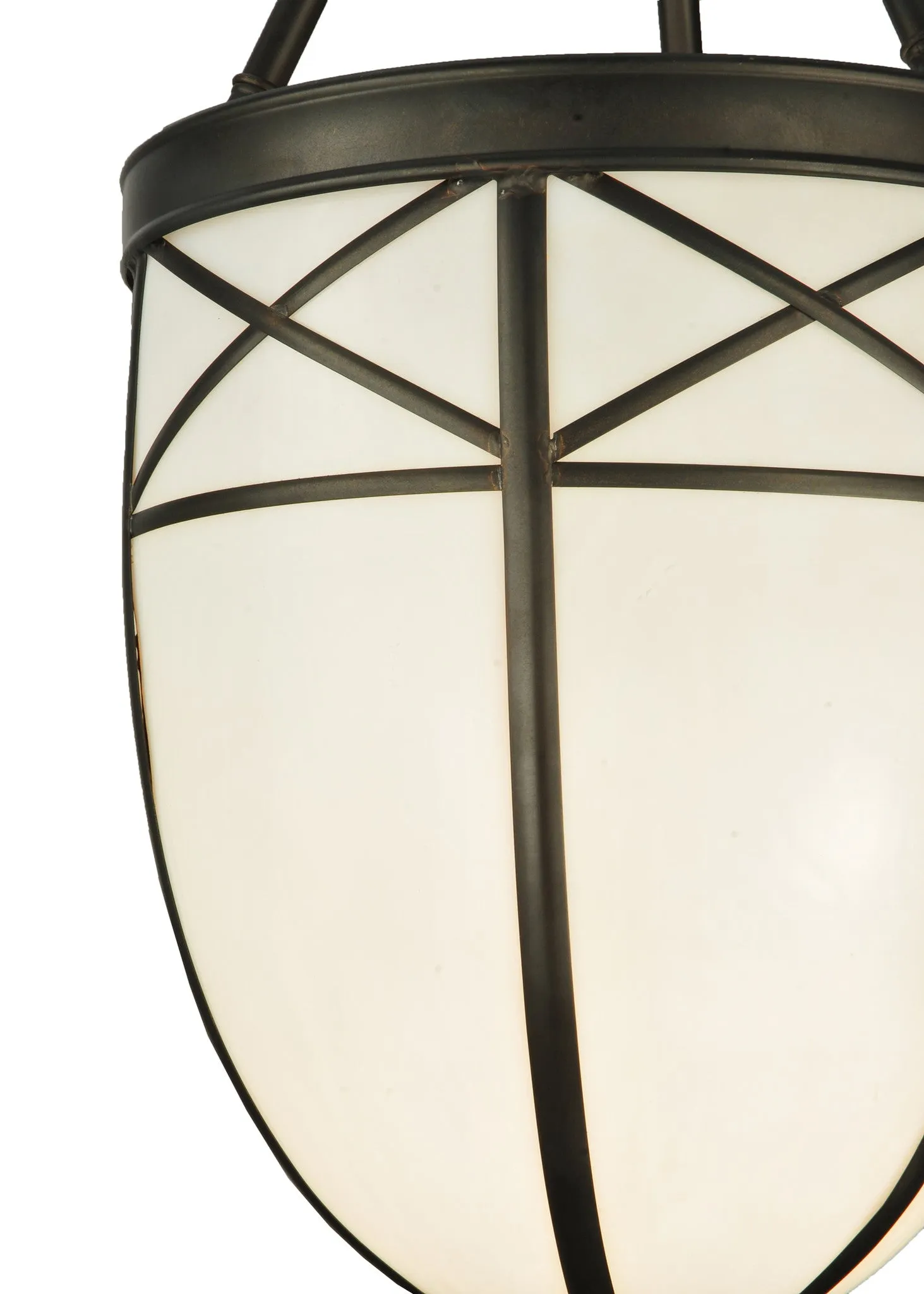 14"W Borough Hall Victorian Ceiling Pendant