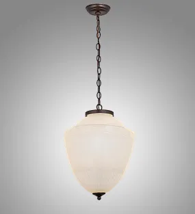 14"W Ovum Aquinum Victorian Pendant