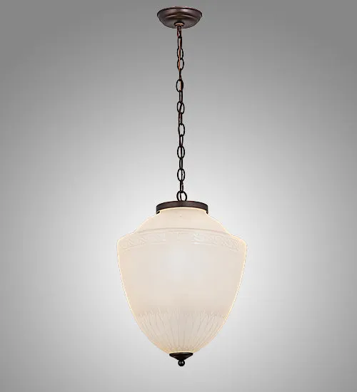 14"W Ovum Aquinum Victorian Pendant