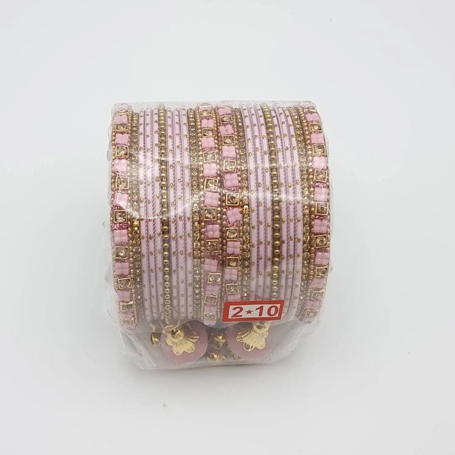 2.10 size pack of 22 bangle set