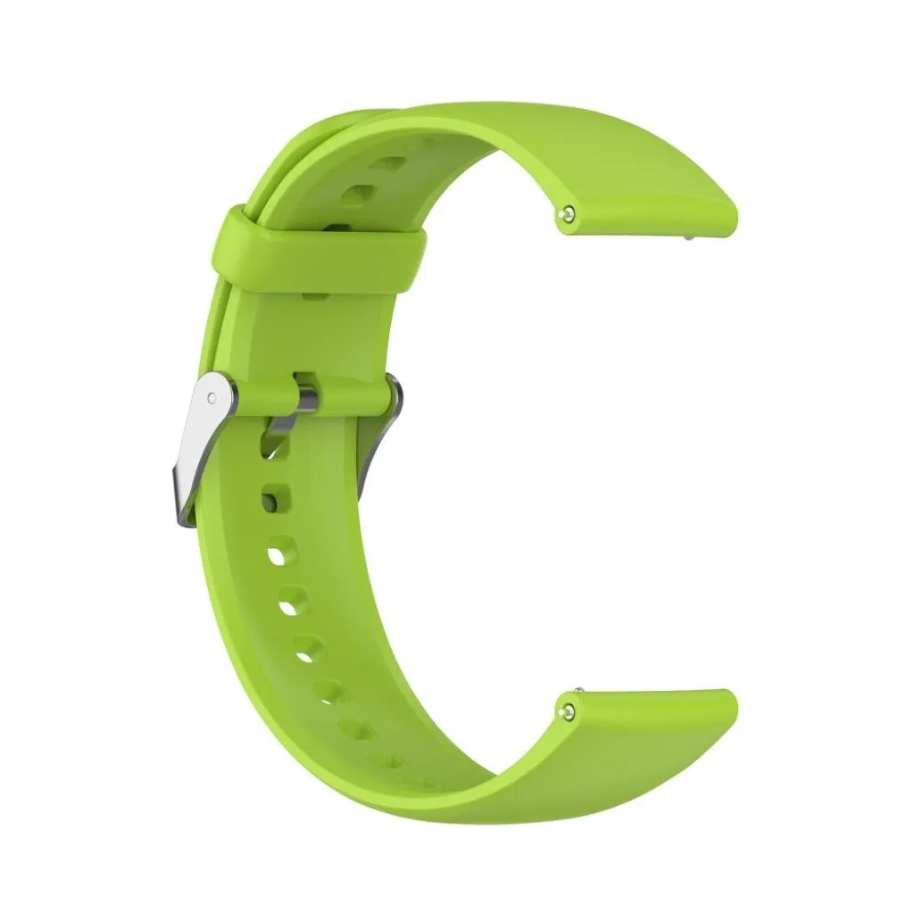22mm sporty silicone watch strap for Huawei watch - Lime