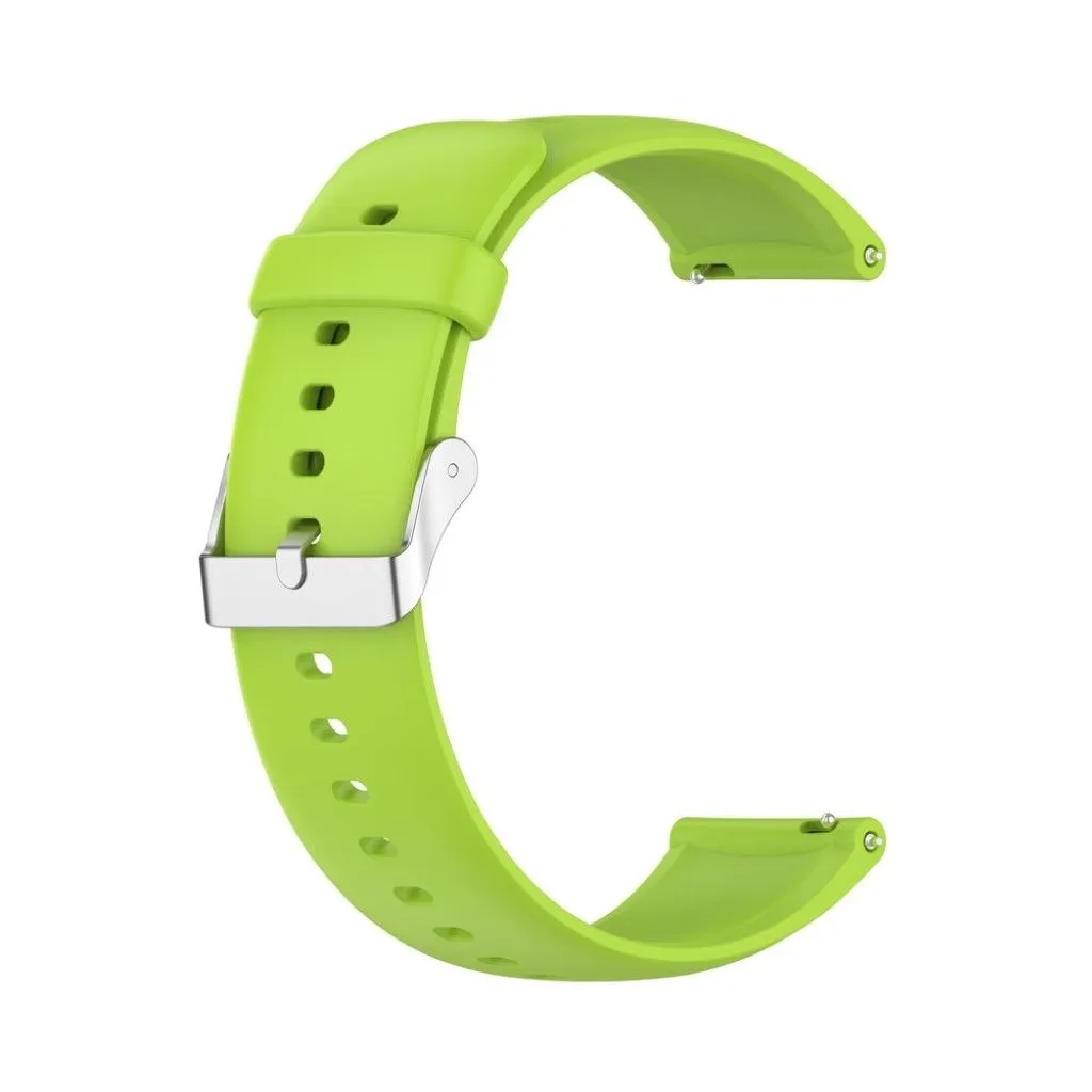 22mm sporty silicone watch strap for Huawei watch - Lime