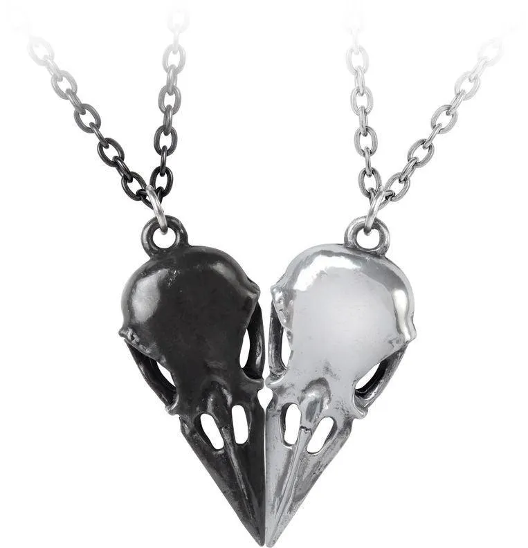 Alchemy Gothic Coeur Crane Pendant