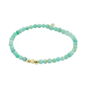 Amazonite Stacking Bracelet 4mm