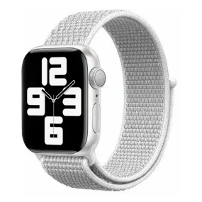 Apple Watch (42/44/SE/45/46/49mm) Lippa Nylon Rem - Grå