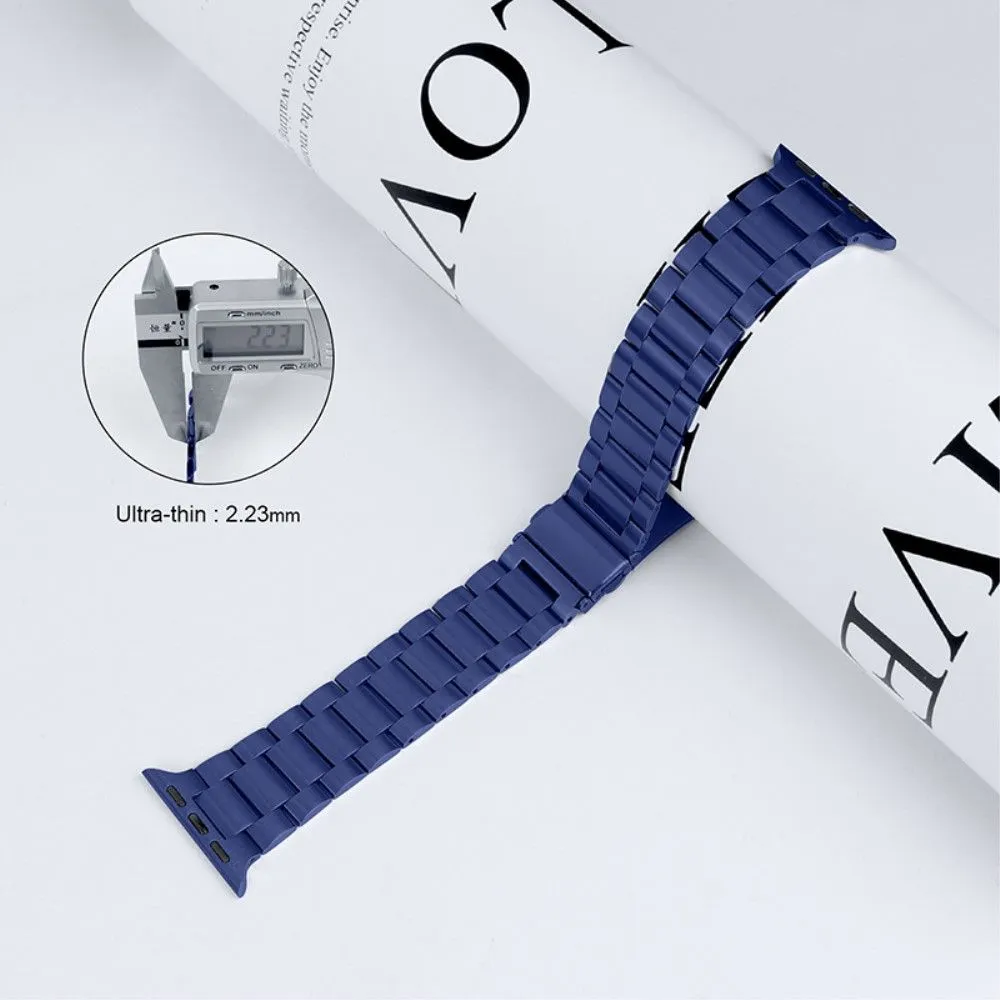 Apple Watch (45mm) stainless steel watch strap - Blue