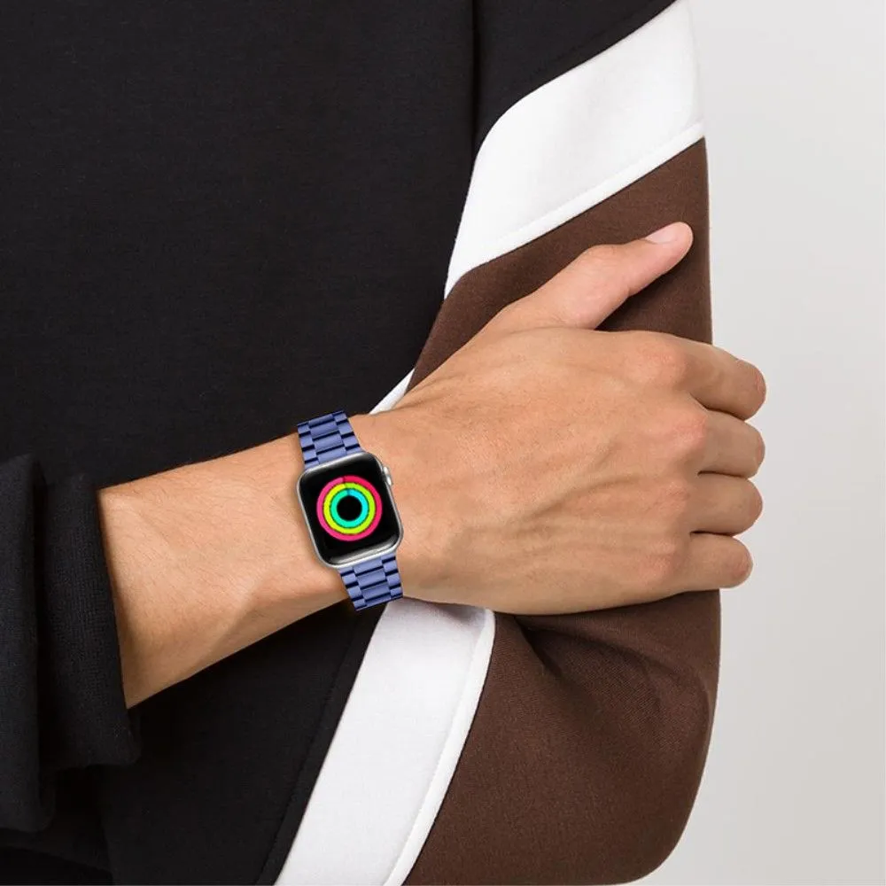 Apple Watch (45mm) stainless steel watch strap - Blue