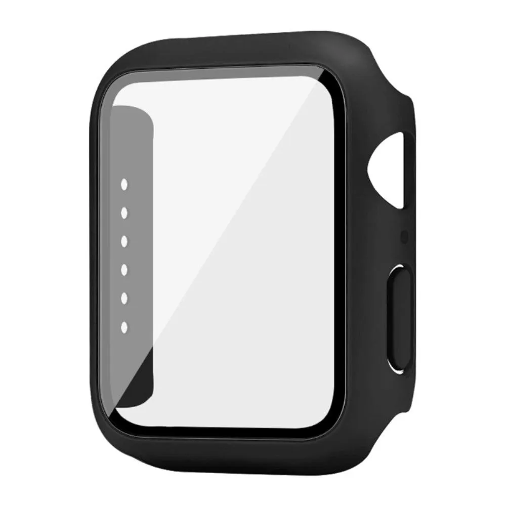 Apple Watch SE/6/5/4 (44mm) IMAK Hård Plast Cover m. Indbygget Skærmbeskyttelse - Sort