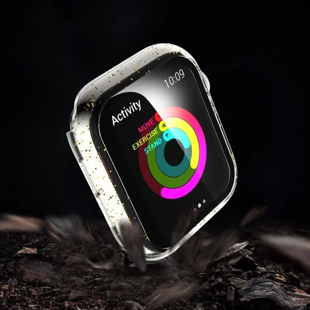 Apple Watch Series 5 / 4 40mm glitter frame - Gold