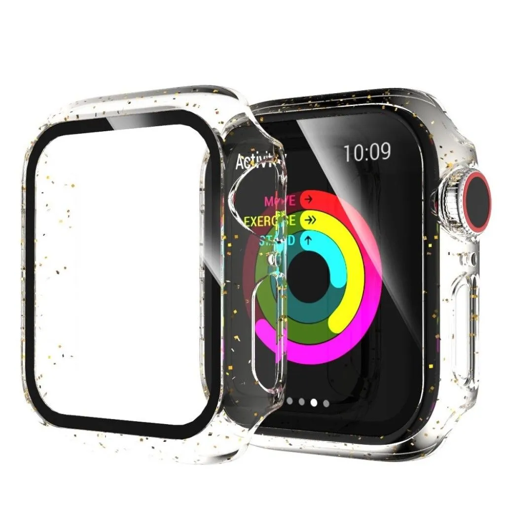 Apple Watch Series 5 / 4 40mm glitter frame - Gold