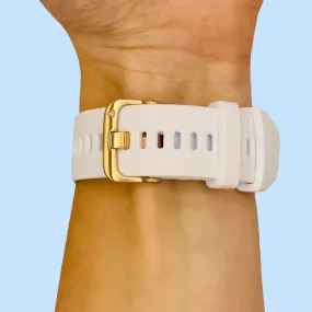 Apple Watch Silicone Watch Straps with Rose Gold Buckles