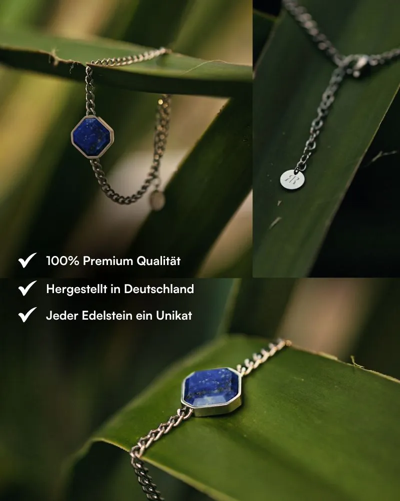 Armband - Lapislazuli - Silber - Für Sie