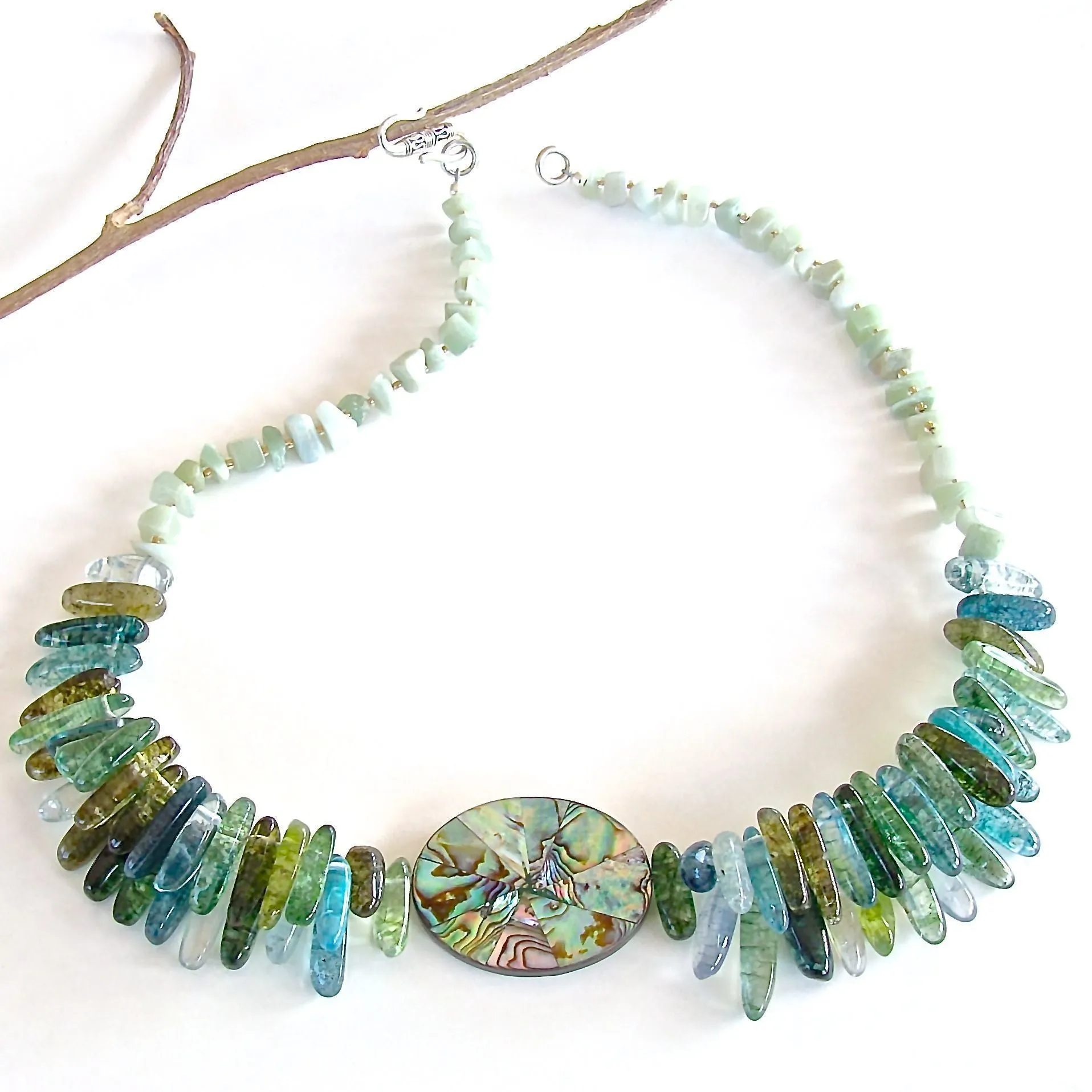 Aurora: Quartz Statement Necklace