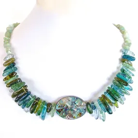Aurora: Quartz Statement Necklace