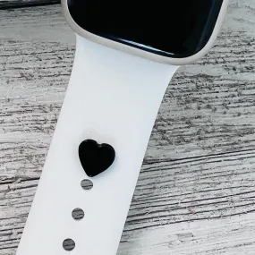 Band Charms 1pc. Heart Multiple Colors Available