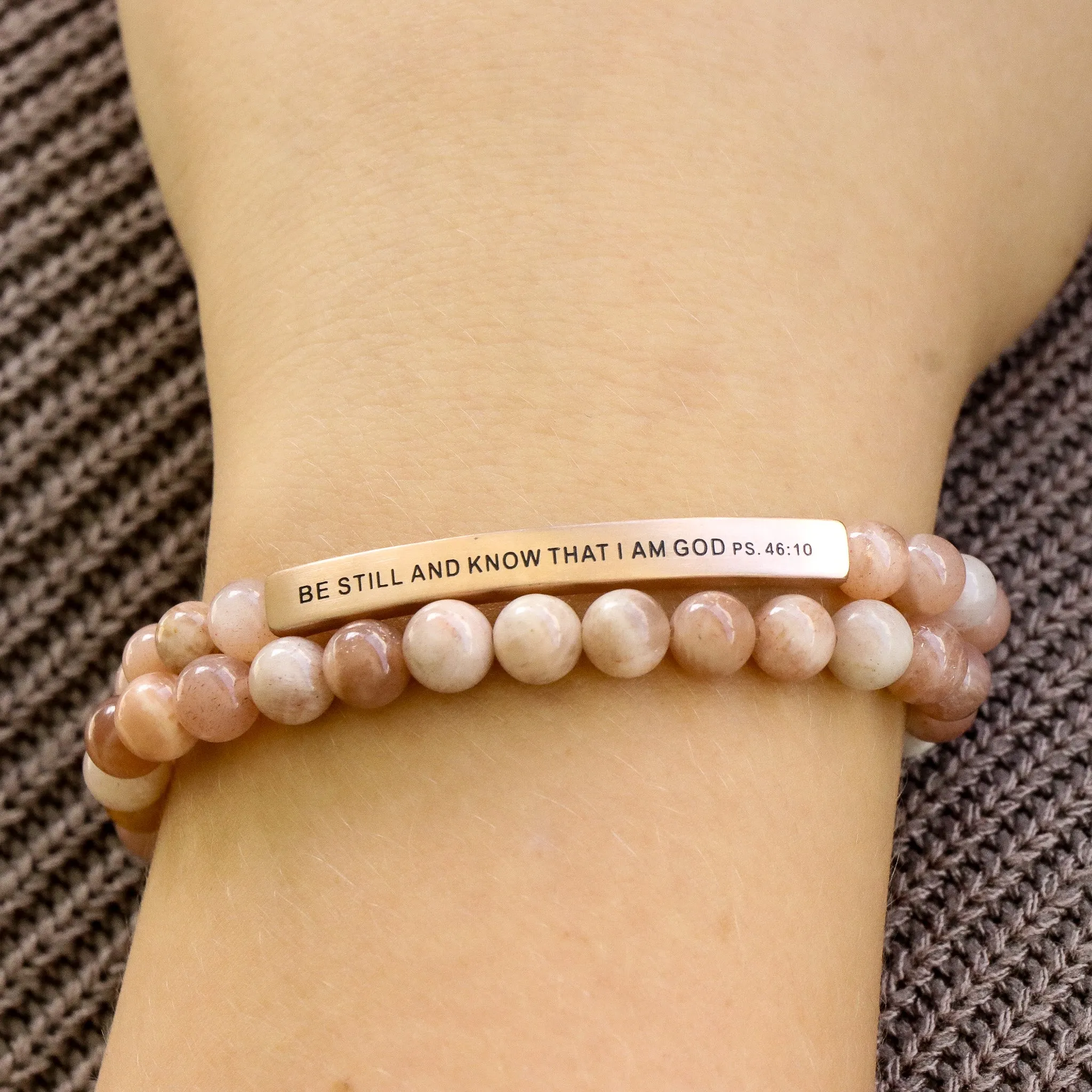 BE STILL AND KNOW THAT I AM GOD PS 46:10