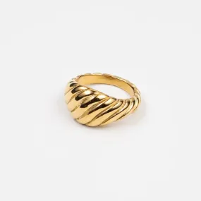 Big Twisted Ring - Size 8