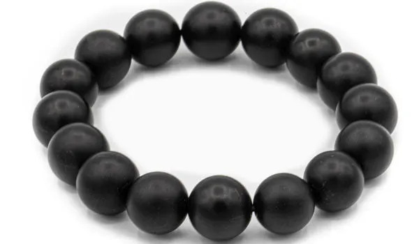 Black Onyx 14mm & 16mm Matte Natural Gemstone Bracelet