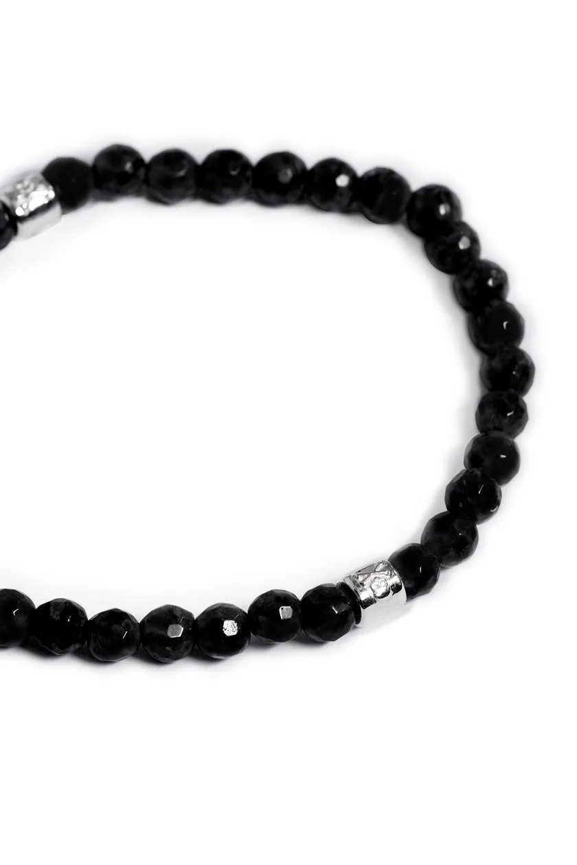 Black Onyx Beaded Bracelet