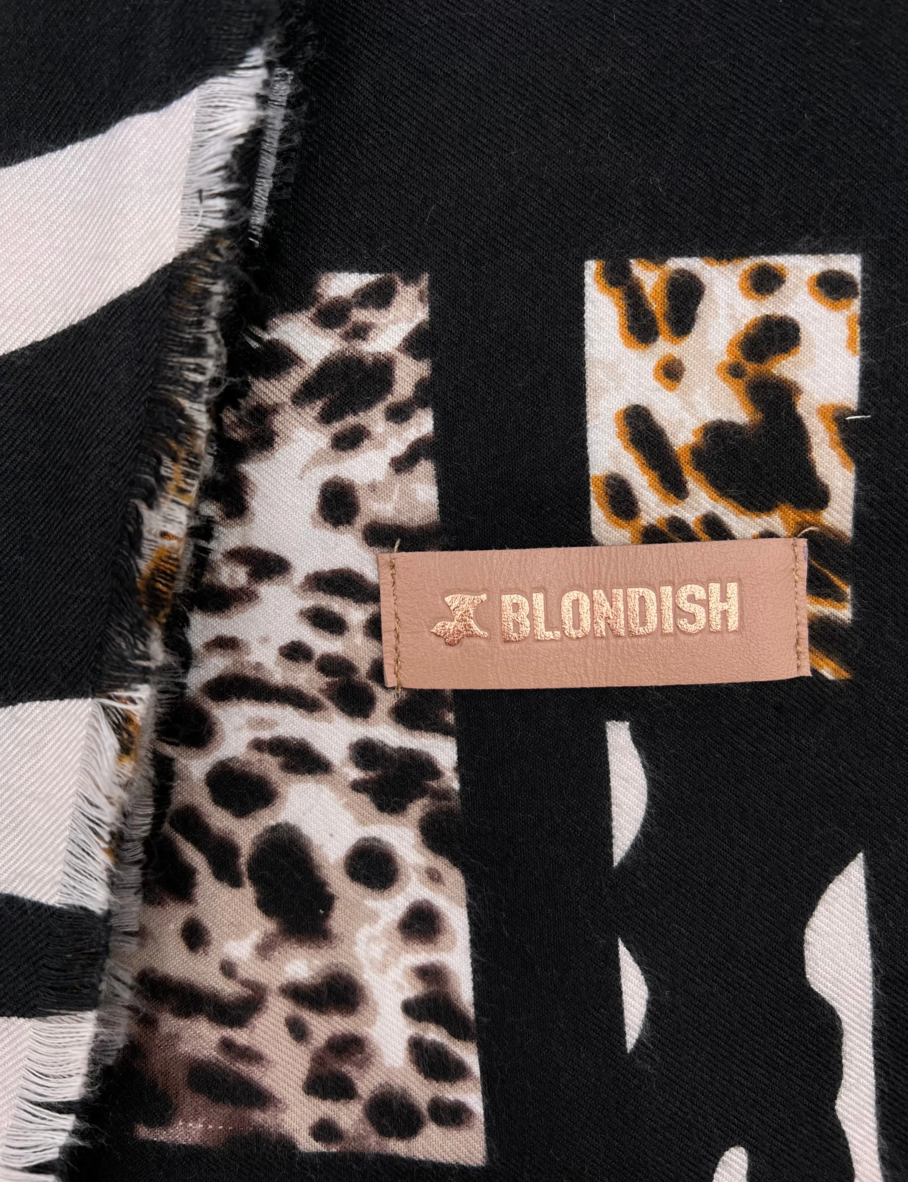 Blondish Safari Print Scarf for Women | All Season