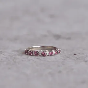 Boundless Beauty - Garnet Ring Band