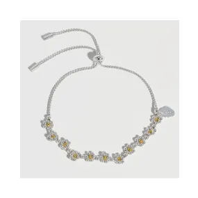 Bracelet Daisy Chain Gold & Silver Plated