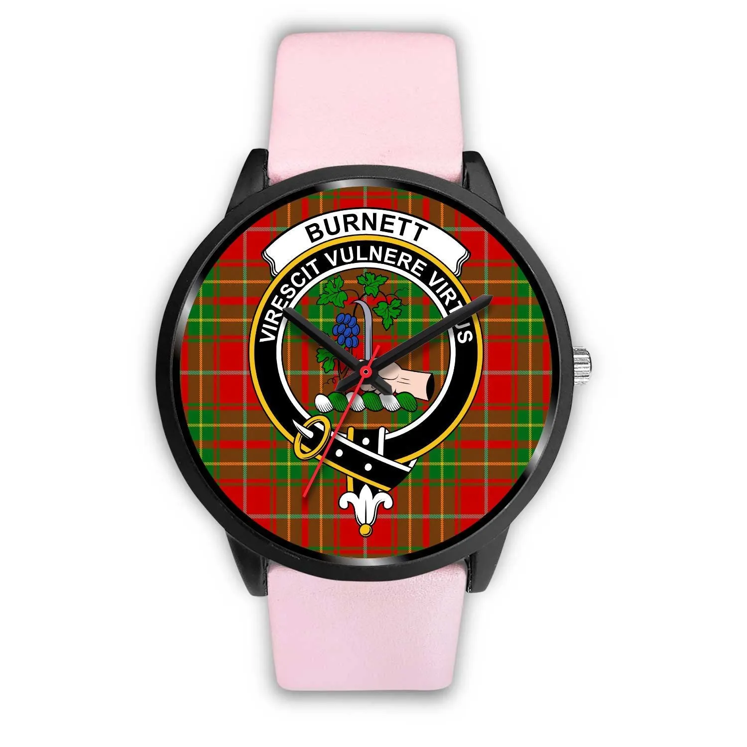 Burnett Ancient Clan Badge Tartan Black Watch