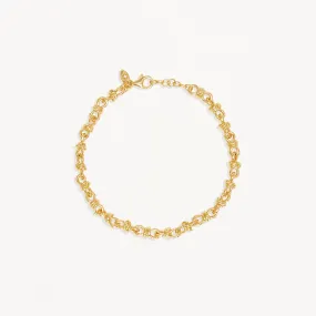 By Charlotte Entwined Bracelet, Gold