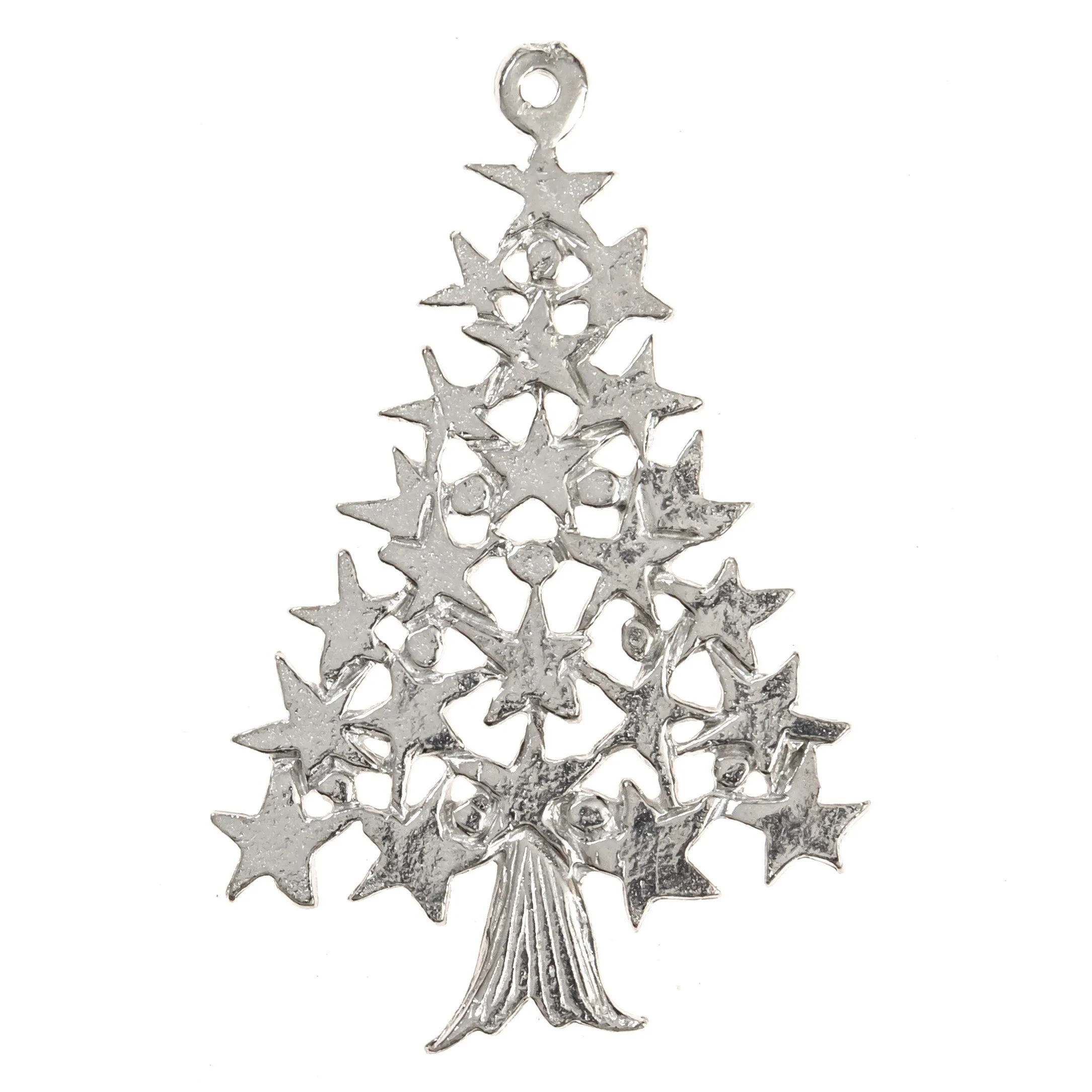 Christmas Tree Pendant Necklace - Holiday Jewelry