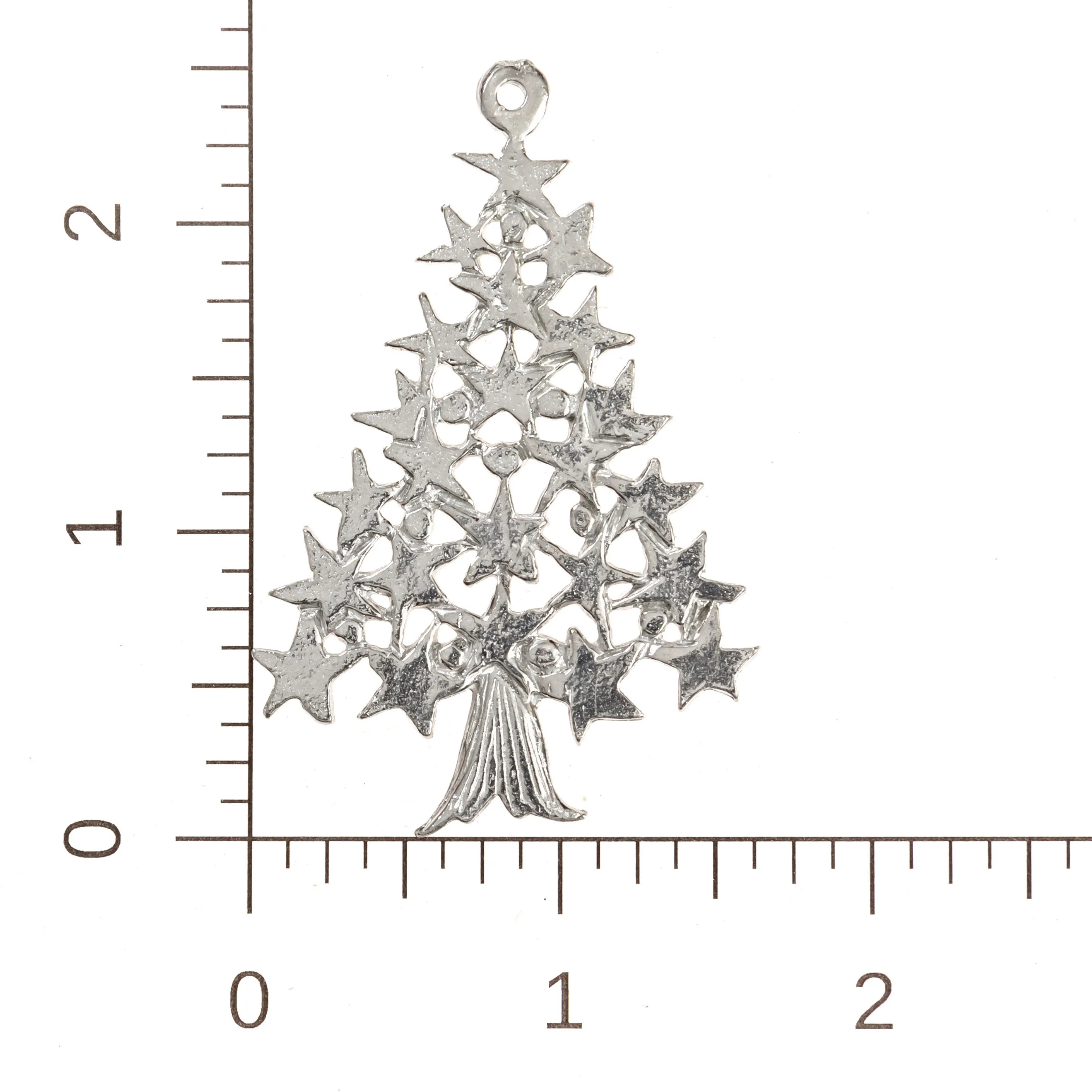 Christmas Tree Pendant Necklace - Holiday Jewelry