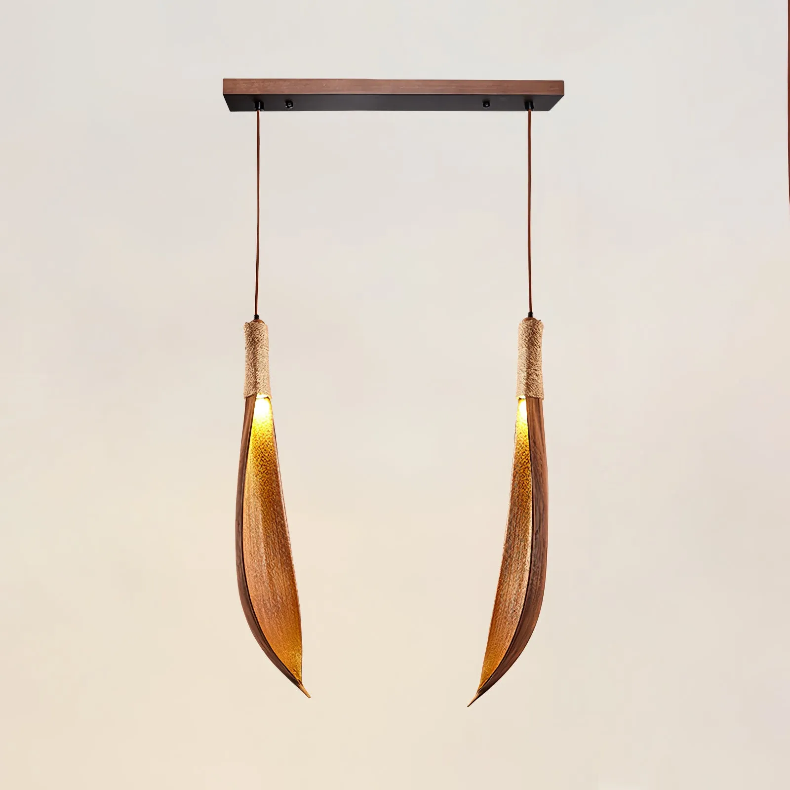 Cocoa Leaf Pendant Lamp