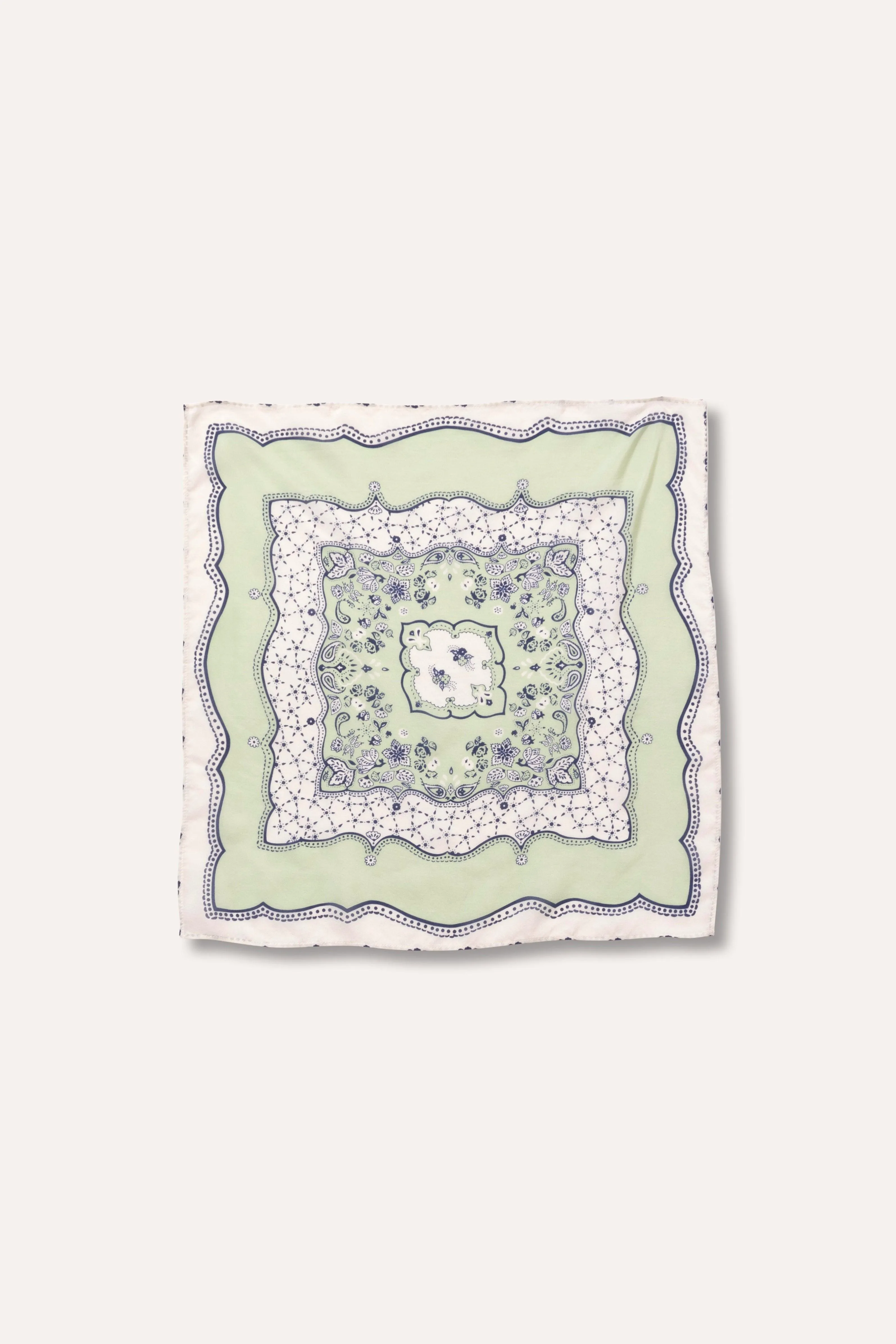 Cora Printed Square Scarf