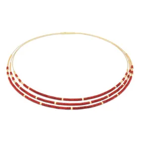 Cubaleni Red Coral Necklace - 83206296