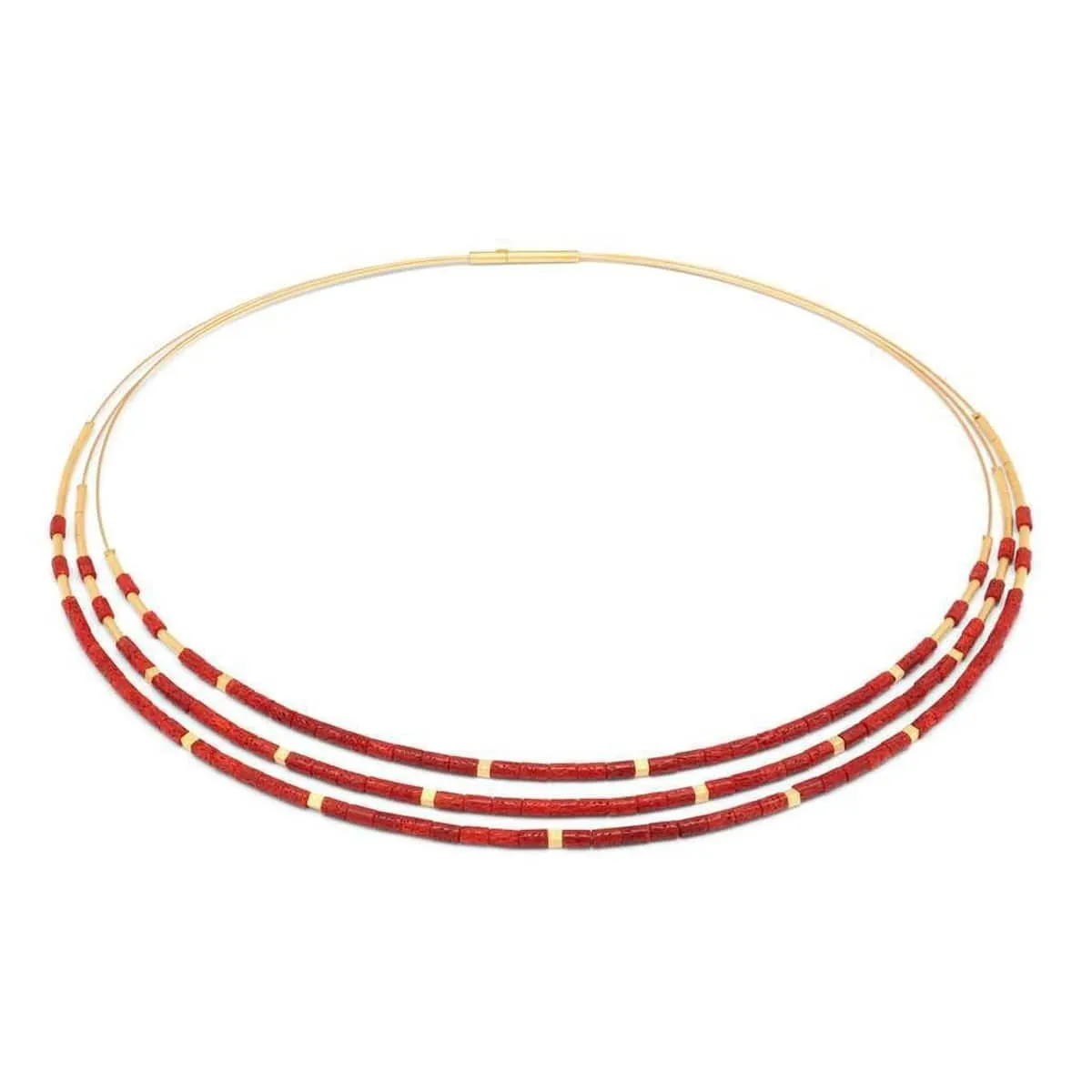 Cubaleni Red Coral Necklace - 83206296