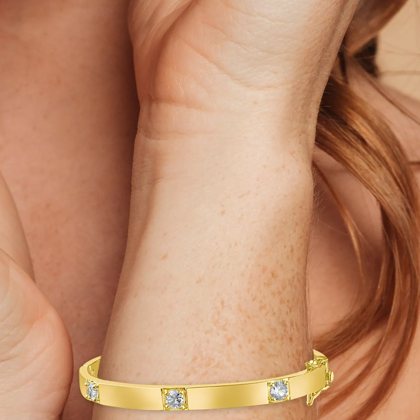CZ Station Bangle
