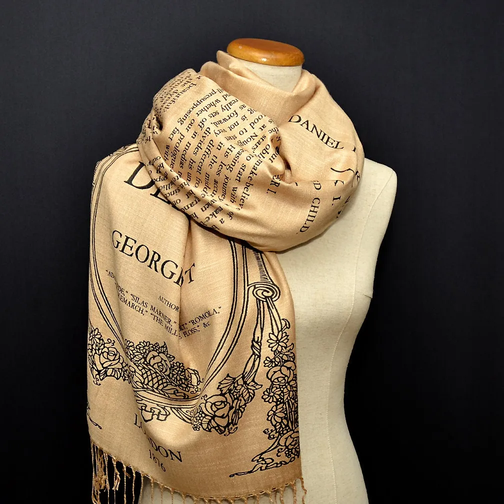 Daniel Deronda by George Eliot Scarf/Shawl/Wrap