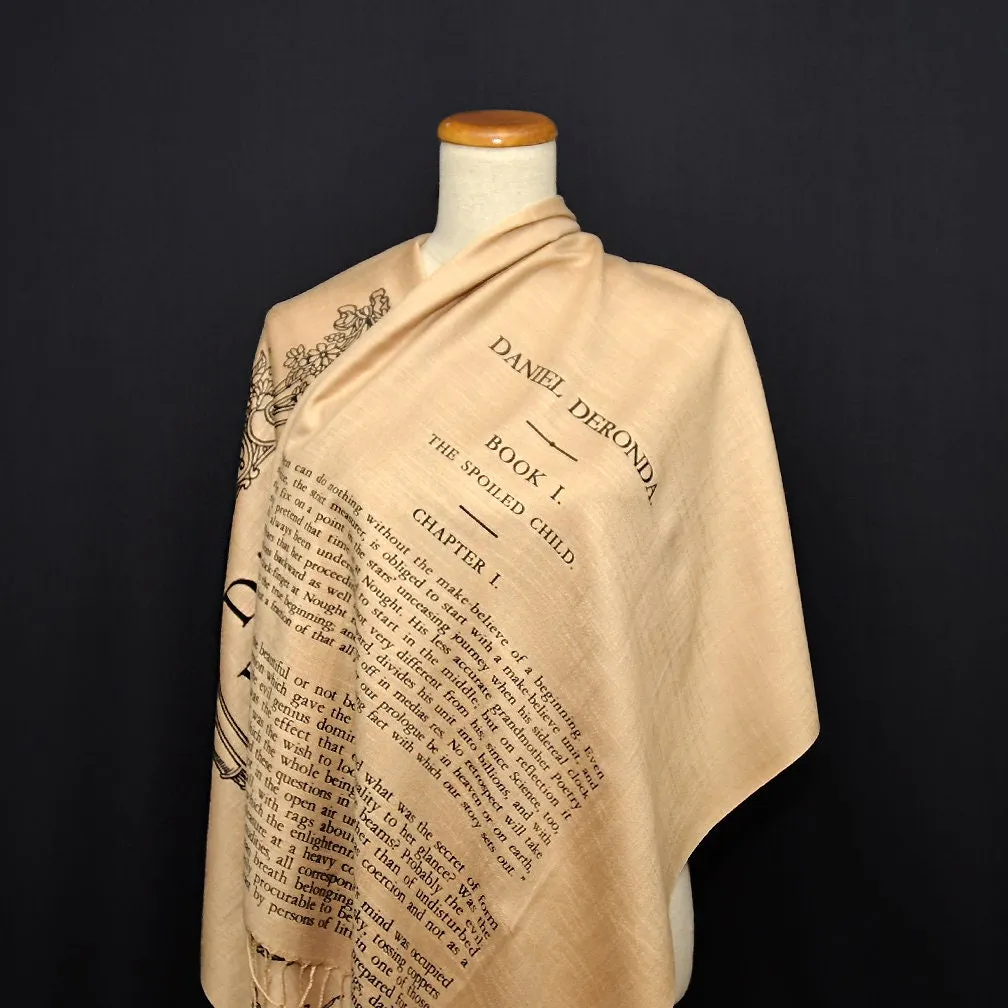 Daniel Deronda by George Eliot Scarf/Shawl/Wrap