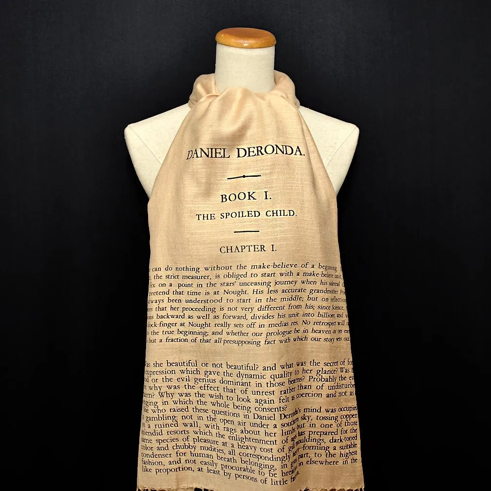 Daniel Deronda by George Eliot Scarf/Shawl/Wrap