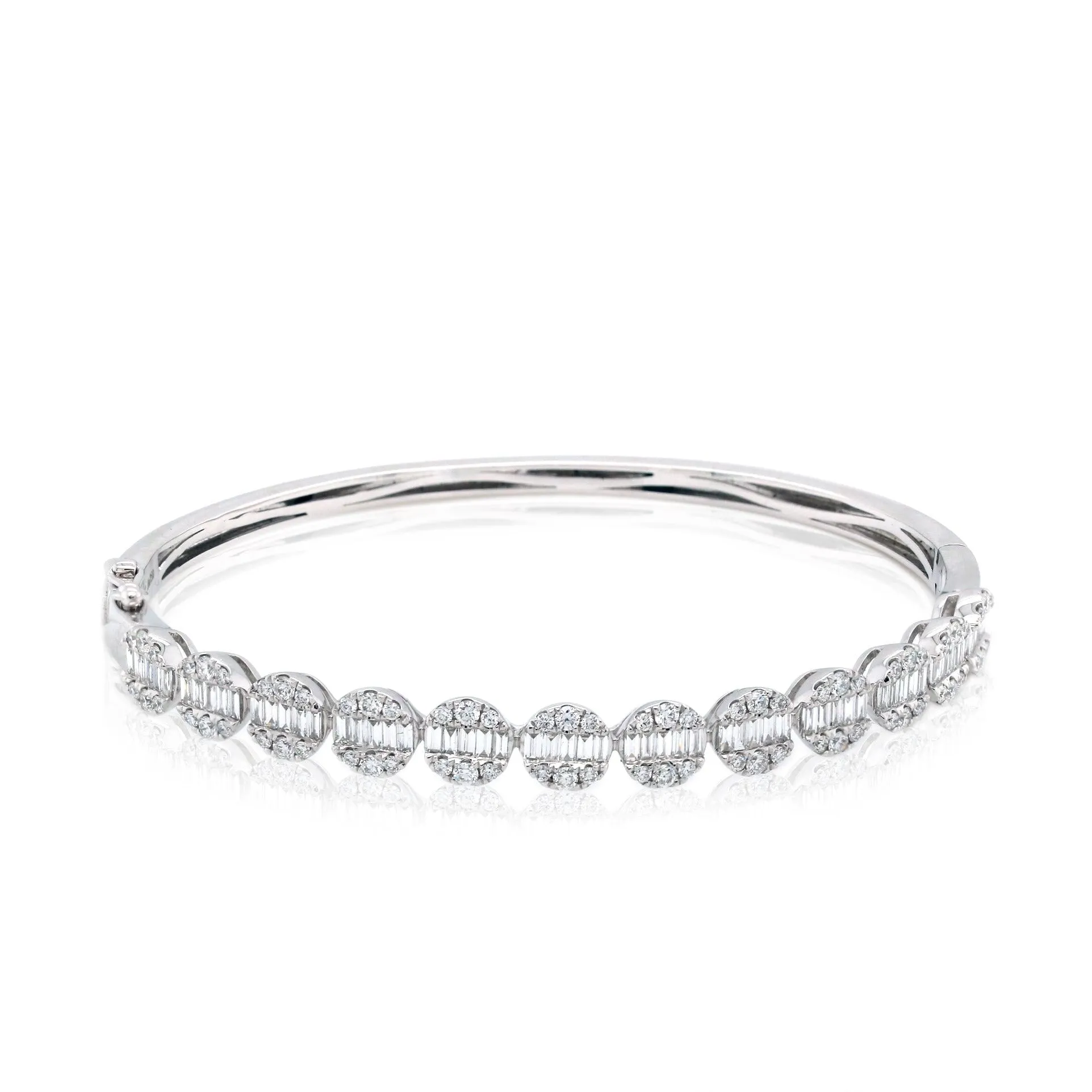 Diamond Circles Bangle