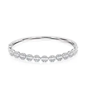 Diamond Circles Bangle