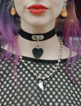 DRAZIC NECKLACE - YIN YANG HEART