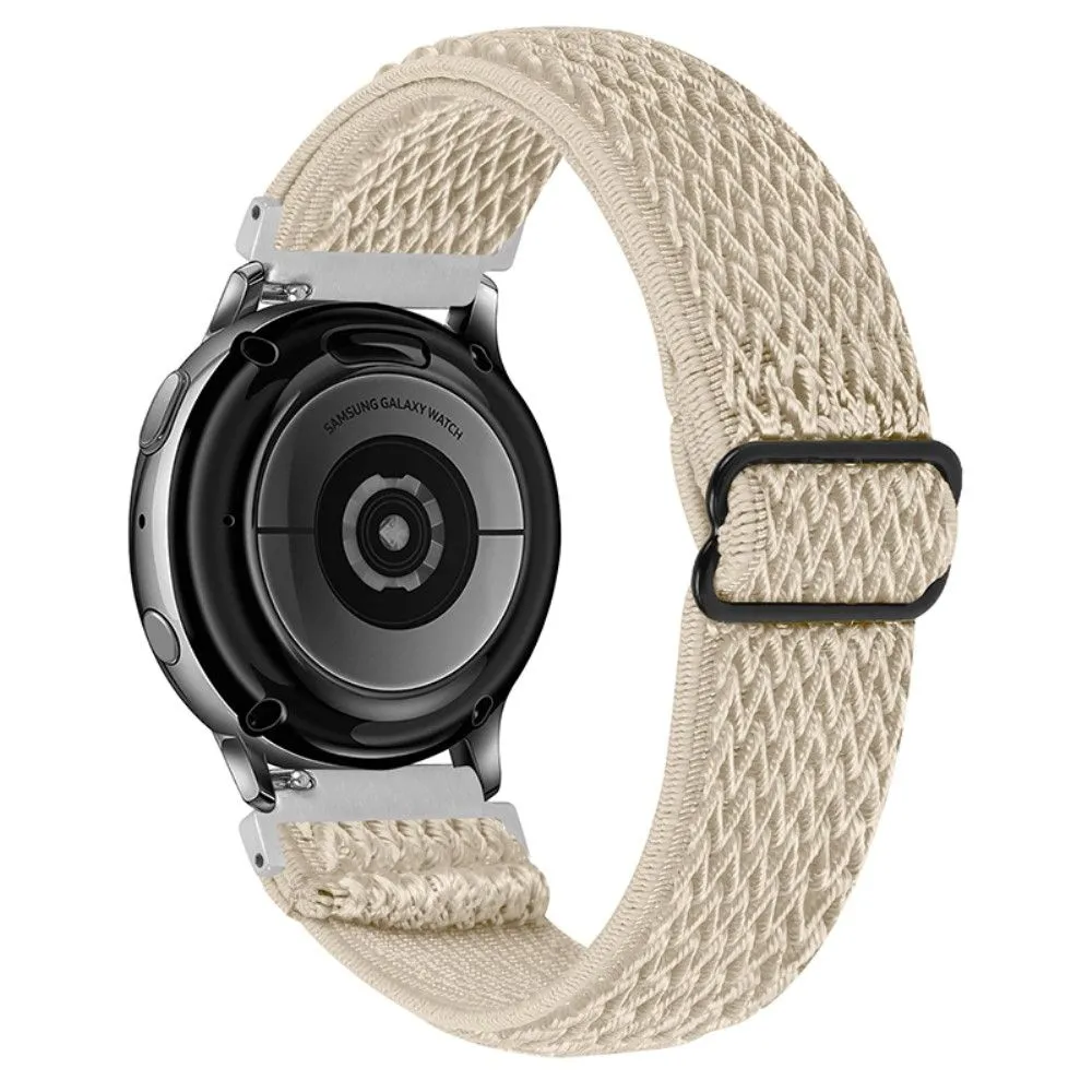 Elastic knitted watch strap for Samsung Galaxy Watch - Apricot