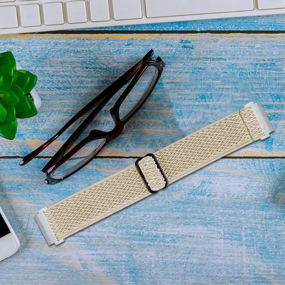 Elastic knitted watch strap for Samsung Galaxy Watch - Apricot