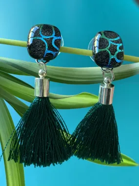 Emerald Isle Tassle Earrings