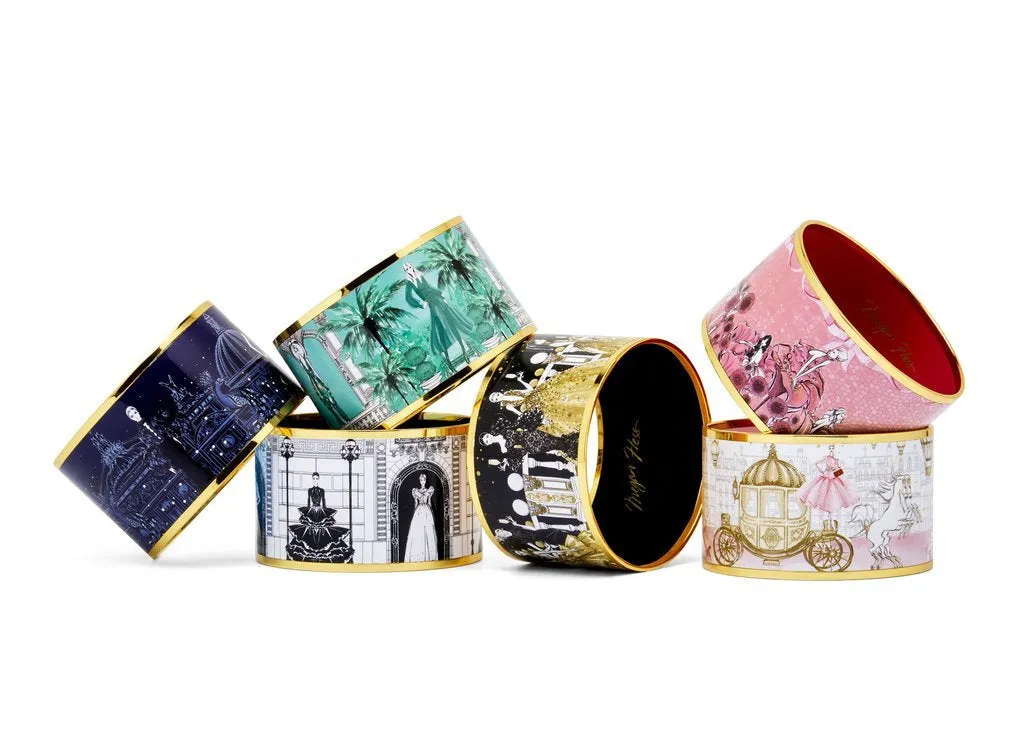 Enamel Bangle - Palazzo Escape