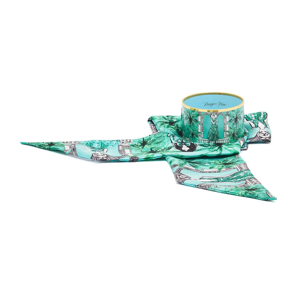 Enamel Bangle - Palazzo Escape