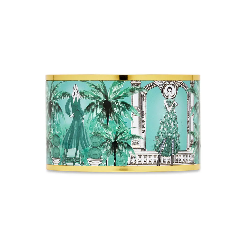 Enamel Bangle - Palazzo Escape