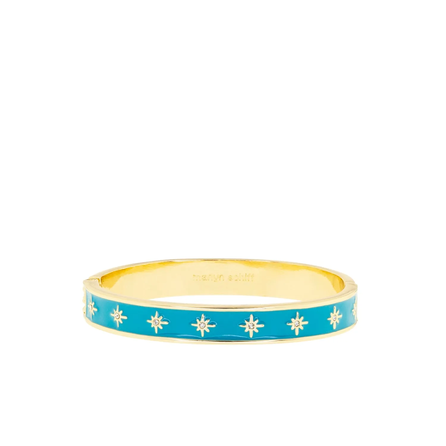 enamel starburst bangle