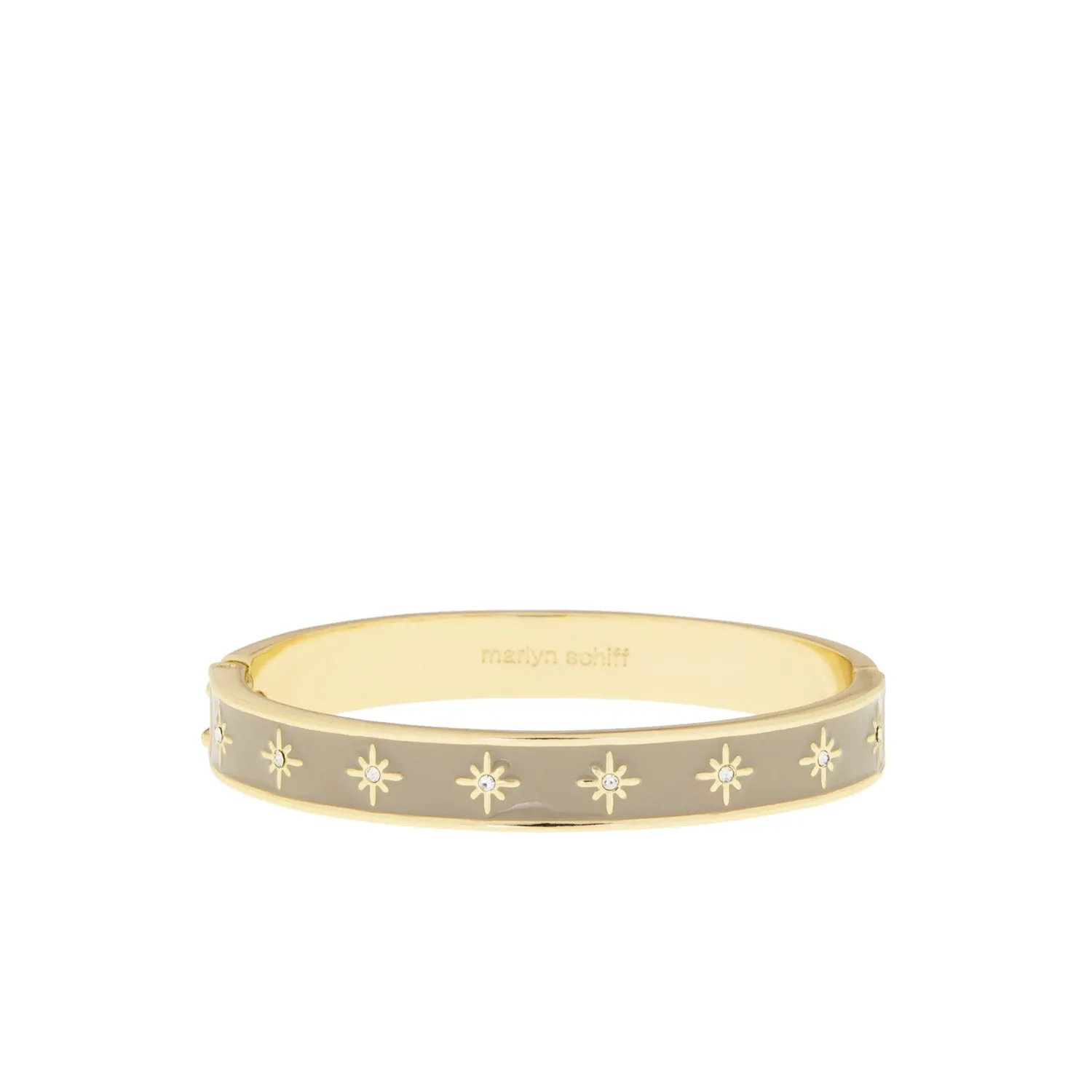 enamel starburst bangle